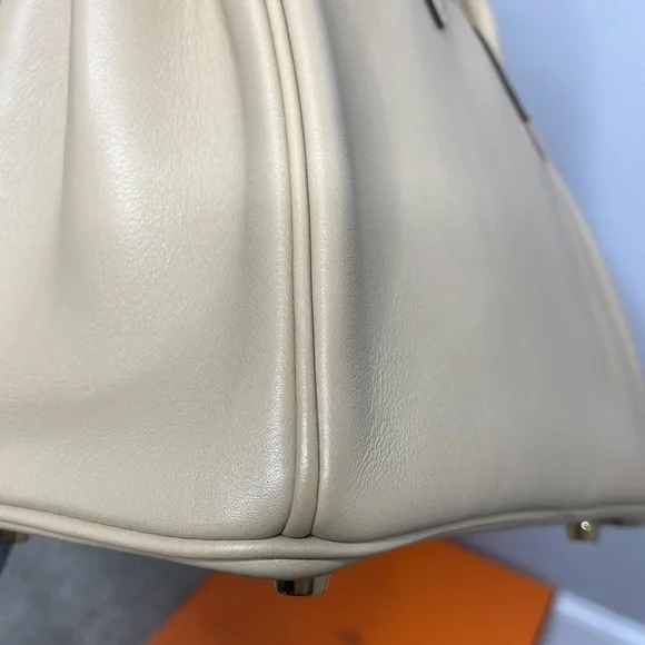 Hermes Swift Birkin 25 TRENCH C-stamp FULL set - Picture 7 of 17